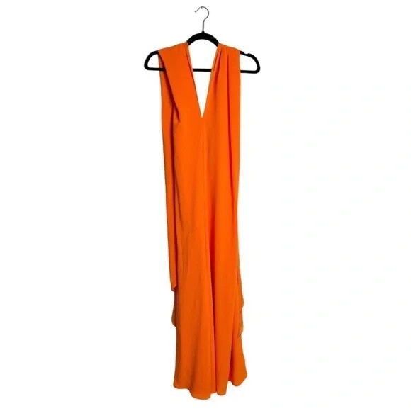Staud Sycamore Orange jumpsuit can be worn multi ways! - Picture 3 of 7